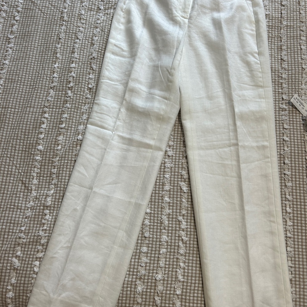 J. Crew Classic White Pants